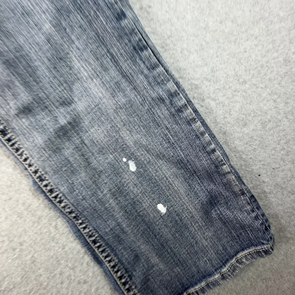 Vigoss New York Boot Jeans Womens 7 Blue Medium Wash Low Rise‎ Bootcut P5038KL